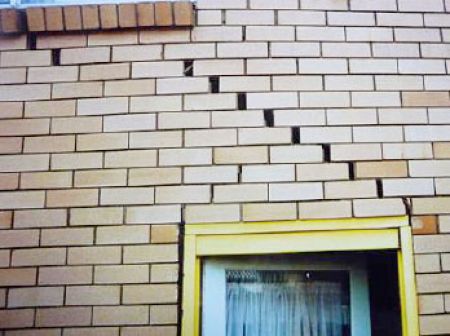 Brickwork separating